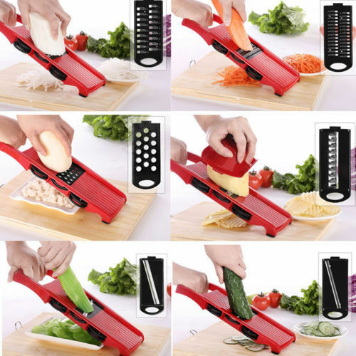 Yosoo 7in1 Mandoline Slicer Vegetable Food Slicer Kitchen Chopper Cutter Friut Tomato
